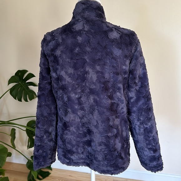 Pink and purple reversible North Face Quilted/Teddy Jacket - Picture 7 of 7